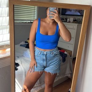 Zara Ribbed Seamless Top